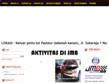 Tablet Screenshot of jmbbengkelacmobil.com